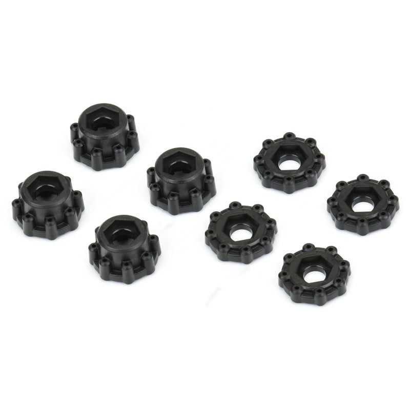 Pro-Line Racing 8x32 to 17mm Hex Adapters for 8x32 3.8 Wheels PRO634500 Electric Car/Truck Option Parts - Image 1